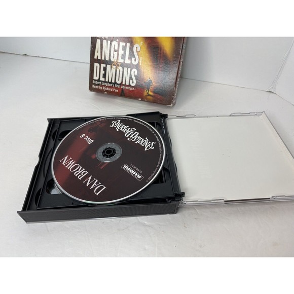 Angels and Demons by Dan Brown (DaVinci Code author) CD audiobook - Picture 13 of 14